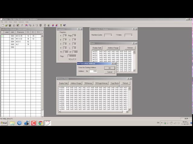 The 8085 Microprocessor Simulator v1.20