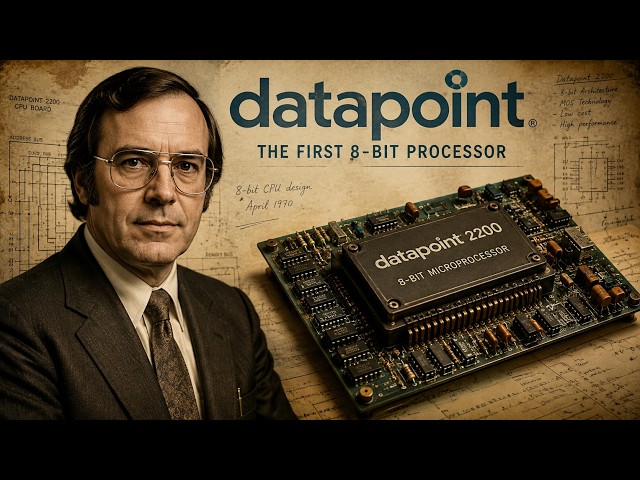 Datapoint Designed Intel’s First 8-Bit Processor—Then Walked Away From the Future It Created