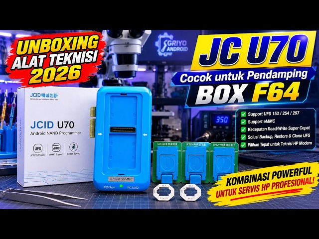 Finally Here! Unboxing the JC U70 Gen2, the Viral Phone Repair Tool of 2026
