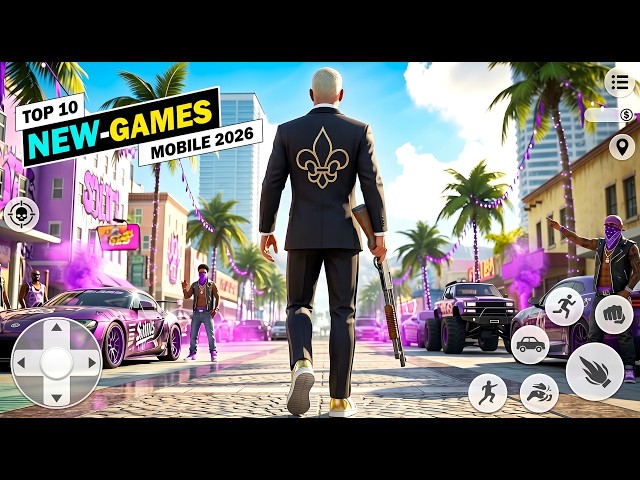 TOP 10 Mejores Juegos Para Android & iOS 2026 NUEVOS ✅