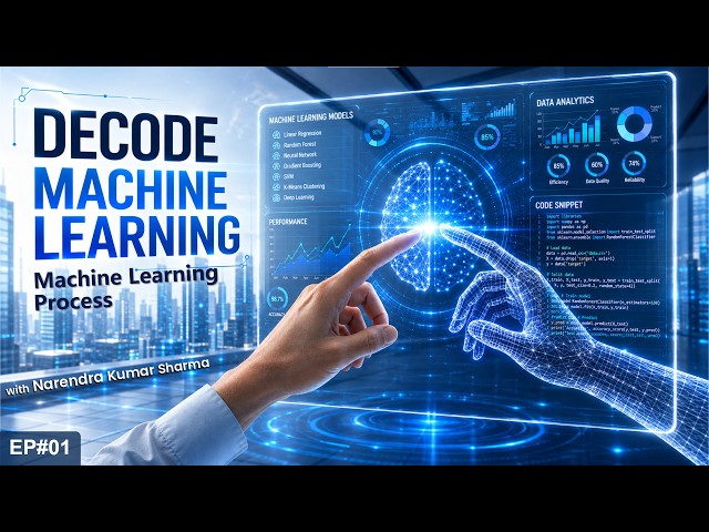 Machine Learning Process | Decode Machine Learning [Ep 1] | Code Camp