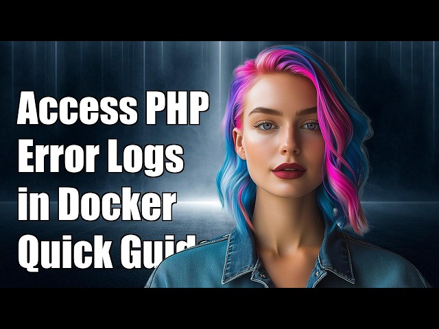 Access php error logs in Docker