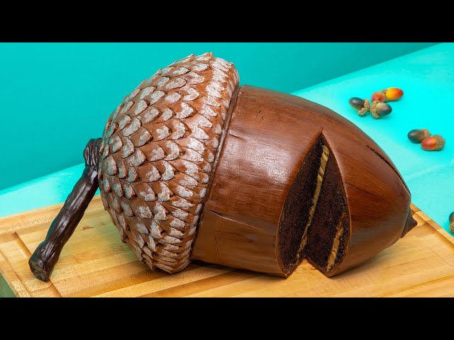 ¡Pastel gigante de bellota de 6 kg! | Cómo prepararlo con Yolanda Gampp