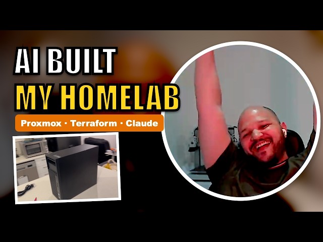 I Let AI Build My Homelab (Proxmox + Terraform + Claude)