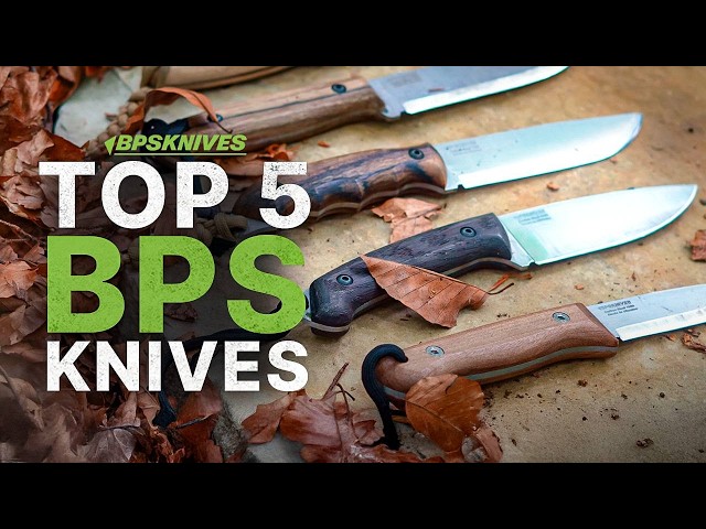 TOP 5 Knives for Bushcraft, Survival & EDC | Best BPS Knives 2025