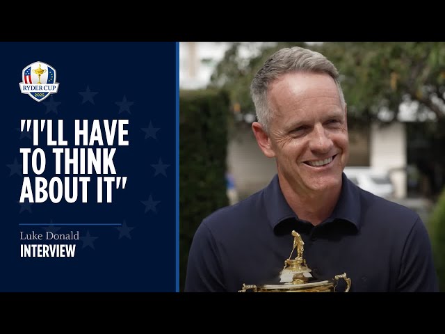 Luke Donald Post-Event Interview | 2025 Ryder Cup