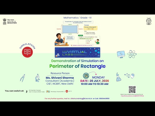 Demonstration of Simulation on Perimeter of Rectangle
