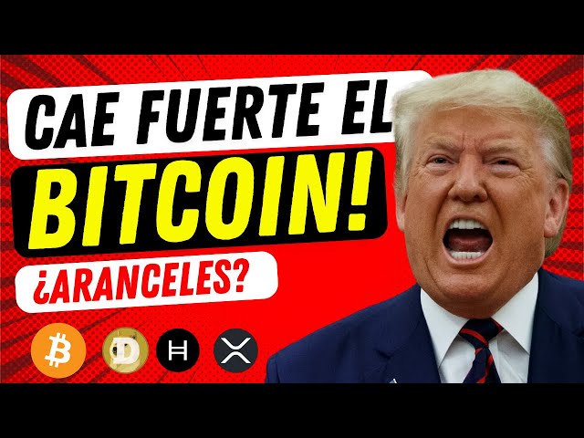 🔴 DIRECTO: ¿HASTA DÓNDE CAE BITCOIN HOY? 👉¿ARANCELES TRUMP en EEUU?