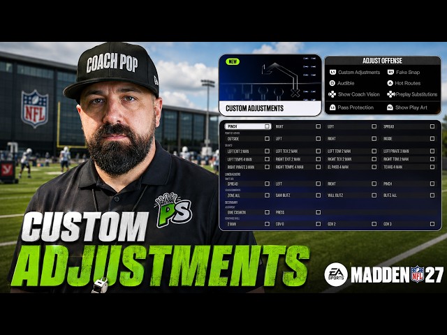 How To Create CUSTOM ADJUSTMENTS In Madden 27 (Macro Tutorial)