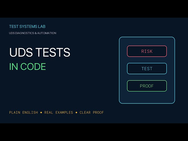 Automate UDS Diagnostics with Python