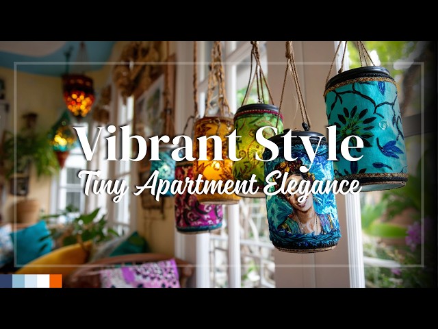 Vibrant Boho Decor Ideas for Tiny Apartments ✨ Clever Elegance in Every Small Corner