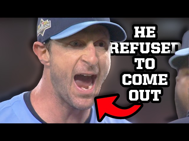 41-year-old Max Scherzer shouted at his manager for coming out to check on him, a breakdown