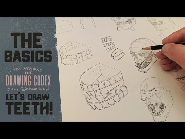 How To Draw Teeth: The Basics!