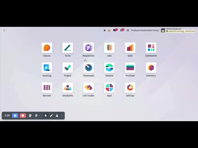 Subcontracting Retention | Retention Amount Management for Subcontractors | Odoo