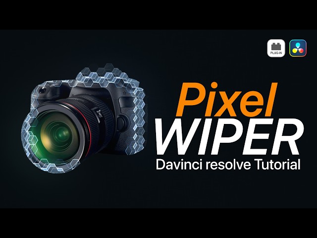 How to Create a Digital Pixel Transition in DaVinci Resolve Fusion 👾