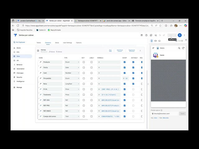 📩 Enviar Correos Automáticos en AppSheet con Apps Script + HTML