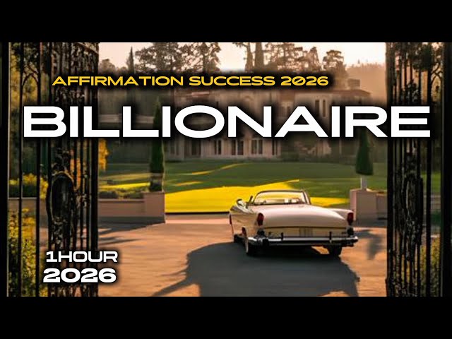 BILLIONAIRE Motivation 1 Hour #107💲 Billionaire Lifestyle Visualization Manifestation #Billionaire💲