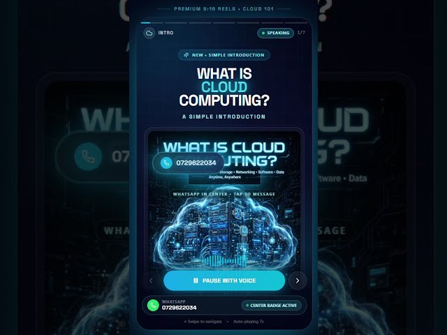 What is cloud computing and explain ? Introduction to examples #fyp  #fypシ #cloudcomputing #computer
