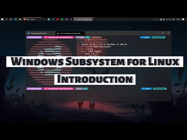 Windows Subsystem for Linux (WSL) - Introduction | Sinhala