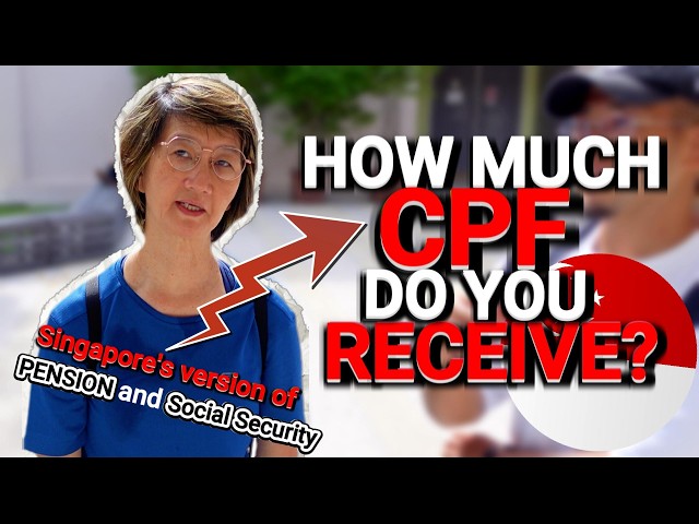 How Much CPF Do Singaporean Seniors Really Get? | interview in Singapore Part 4