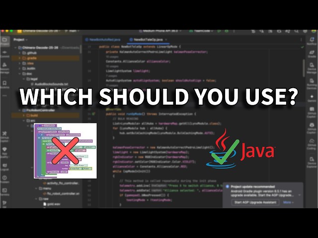 Blocks vs OnBot Java vs Android Studio | FTC Programming Tips