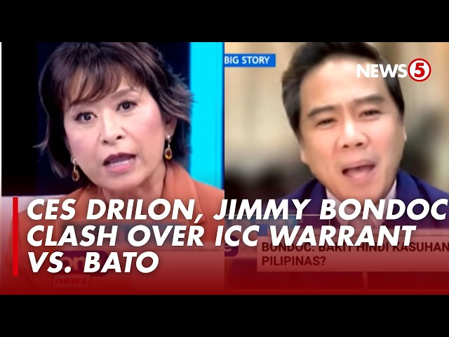 'Ba't hindi sa Pilipinas?': 'The Big Story' anchor Drilon, Bondoc, nagkaroon ng mainit na diskusyon