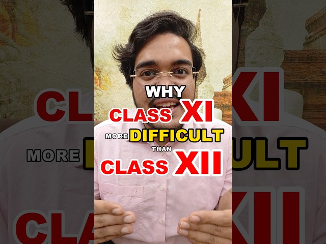 Why is Class 11th MORE DIFFICULT than Class 12th by Dr Aman Tilak #neet #aiims #studymotivation