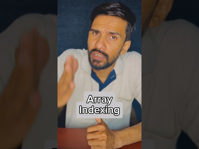 90% beginners ko Numpy indexing samajh nahi aati😲#ai #coding #education #programming #viral #shorts