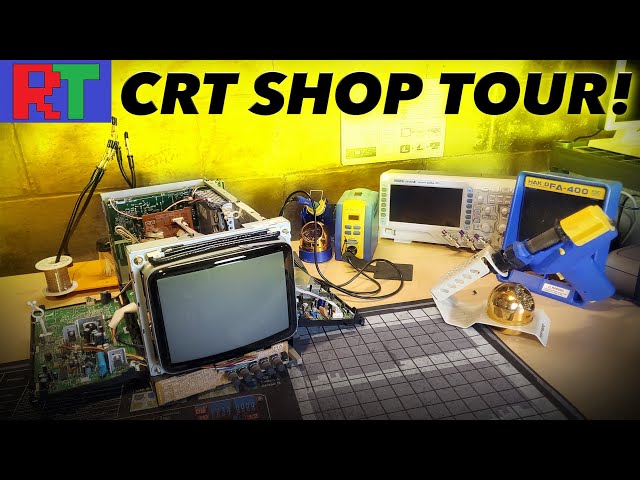 Inside a Modern CRT Repair Shop