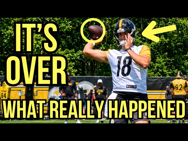 Will Howard LOOKS NASTY At Pittsburgh Steelers OTAs Minicamp Practices