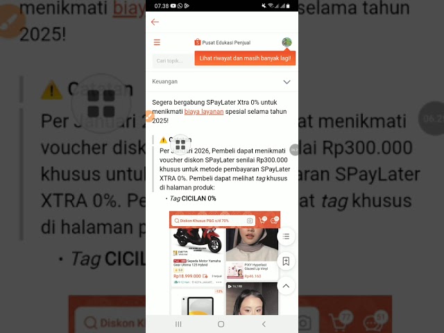 SPayLater XTRA 0% Program with Shopee