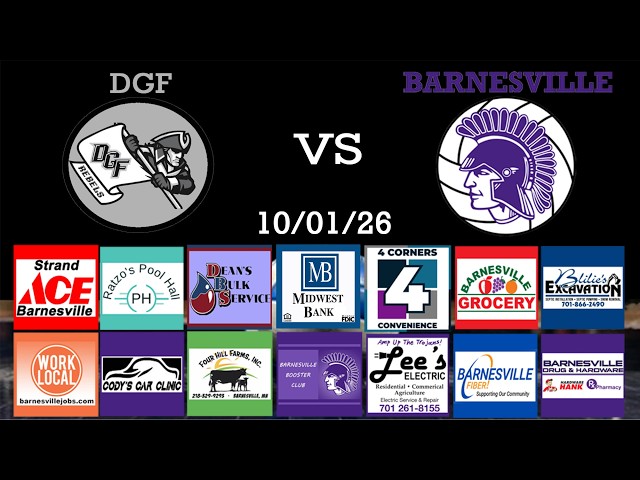Barnesville Volleyball vs DGF
