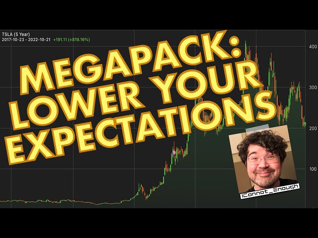 Rumored Megapack margins: too good to be true??