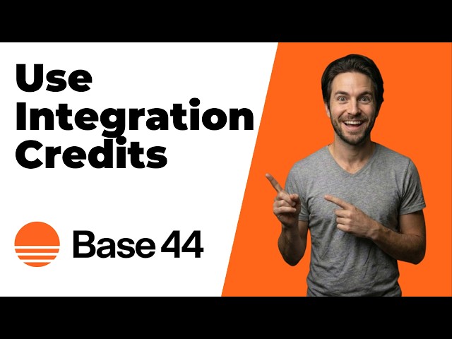 How To Use Integration Credits In Base44 [Simple Guide]