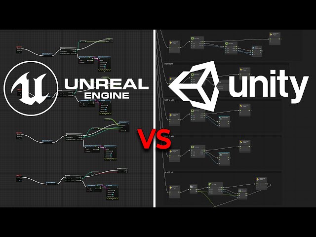 What is Faster? Unreal Blueprints or Unity Visual Scripting