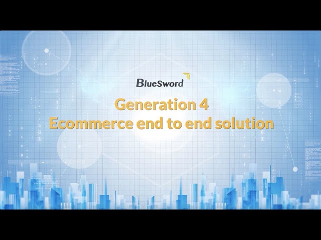 E-commerce End-to-End Smart Warehouse Solution - BlueSword