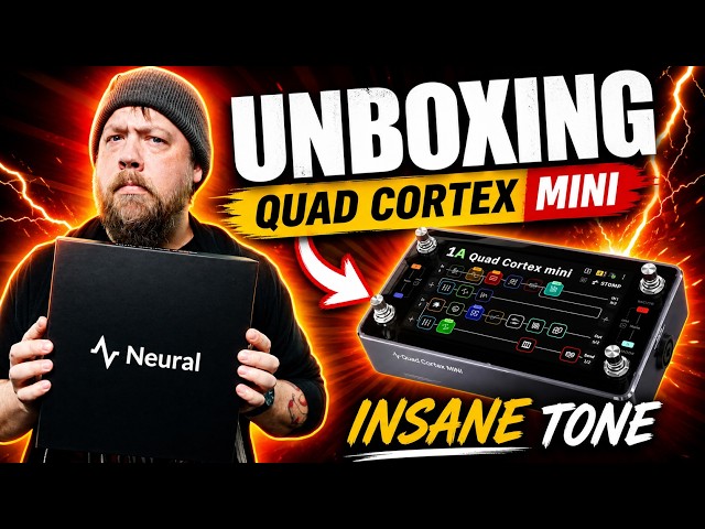 Unboxing The Quad Cortex Mini!