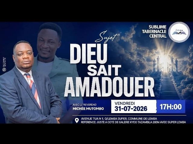 GOD KNOWS HOW TO WIN HEARTS I REV. MICHEE MUTOMBO I ENG SUB. TAB CENTRAL I FRIDAY 07/31/2026