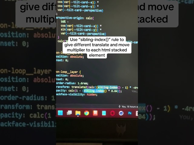 CSS Only 3D Parallax Effect (Minimal JS)