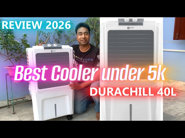 Orient Electric DuraChill 40 Liter Air Cooler - Best Personal Cooler under Rs.5000/- Review 2026