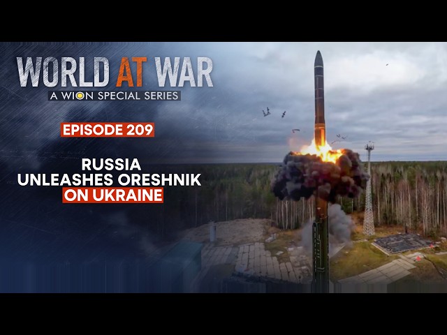 Russia Unleashes Oreshnik Missile After Ukrainian Drone Strikes | World at War