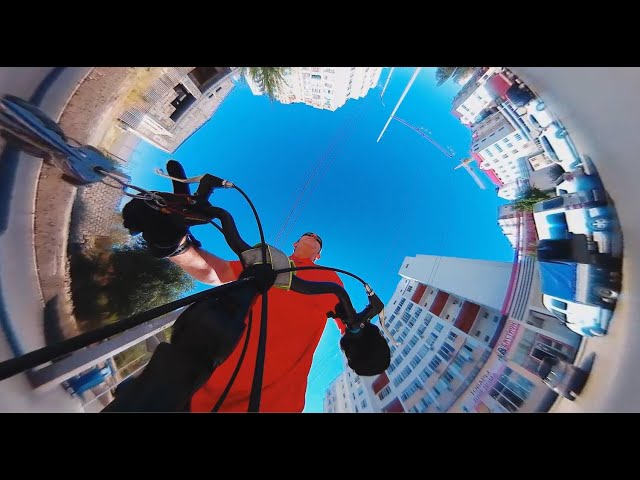 XDV-360º .Cycling from the "Balka" area to the "Western" area. Tiraspol. 24.08.2020