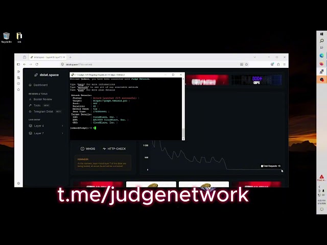 Judge vs l7 dstat SHOWCASE | DDOS BEST C2/BOTNET/API 2026 | L4 & L7 | BEST BYPASS