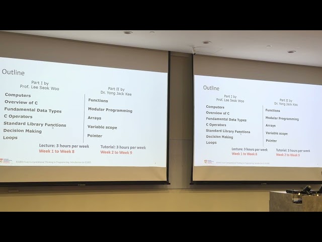 C programming lecture 1