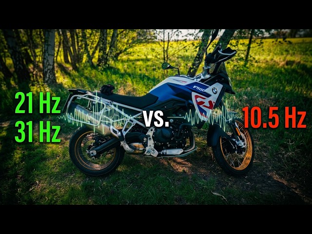 Why the BMW F900 GS engine sounds an octave too low