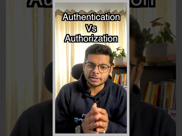 Authentication vs Authorization
