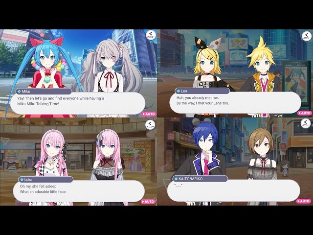 Virtual Singers Meet in Real Life (Project Sekai/April Fools Day 2022)