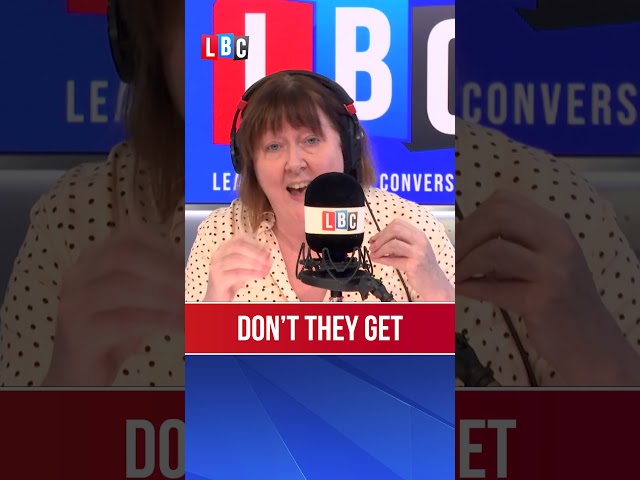 Shelagh Fogarty vs LBC caller: 'I'm not bullying you, I'm being firm!'