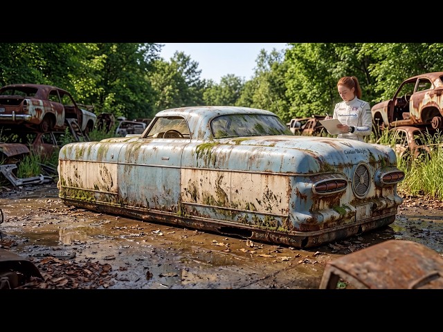 ASMR Car Restoration | Why Did This 1959 Curtiss-Wright Air Car Disappear?