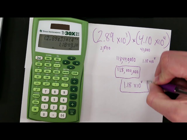 How to use your calculator for scientific notation